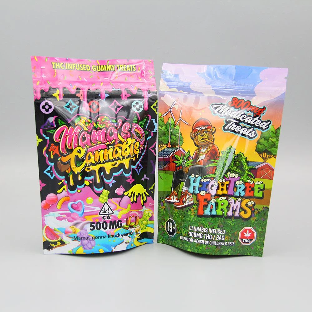 Hc انفیوزڈ Gummy Treats پیکیجنگ